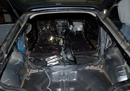 RSX interior stripped